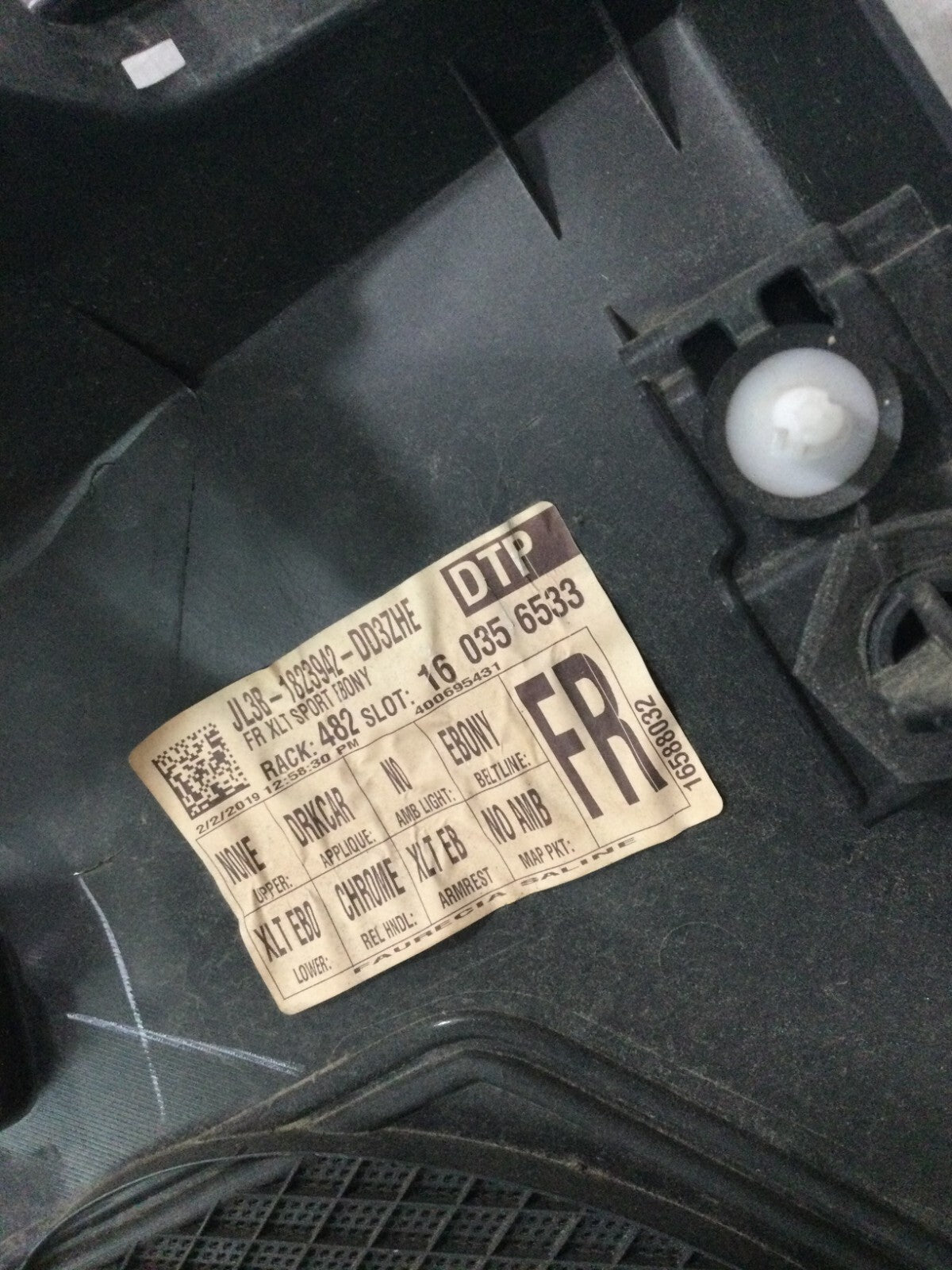 2019-2020 Ford F-150 F150 Crew Cab Front Right Door Trim Panel OEM