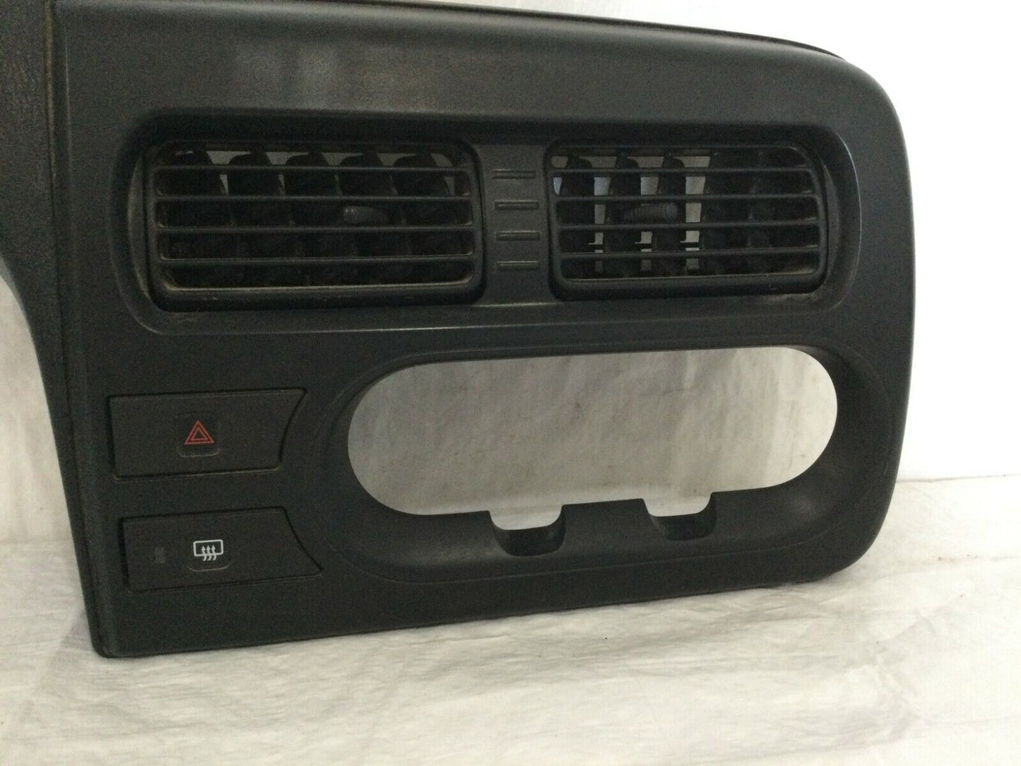 2001 Nissan Xterra Dash Cluster Surround Trim Bezel W/ Air Vent OEM