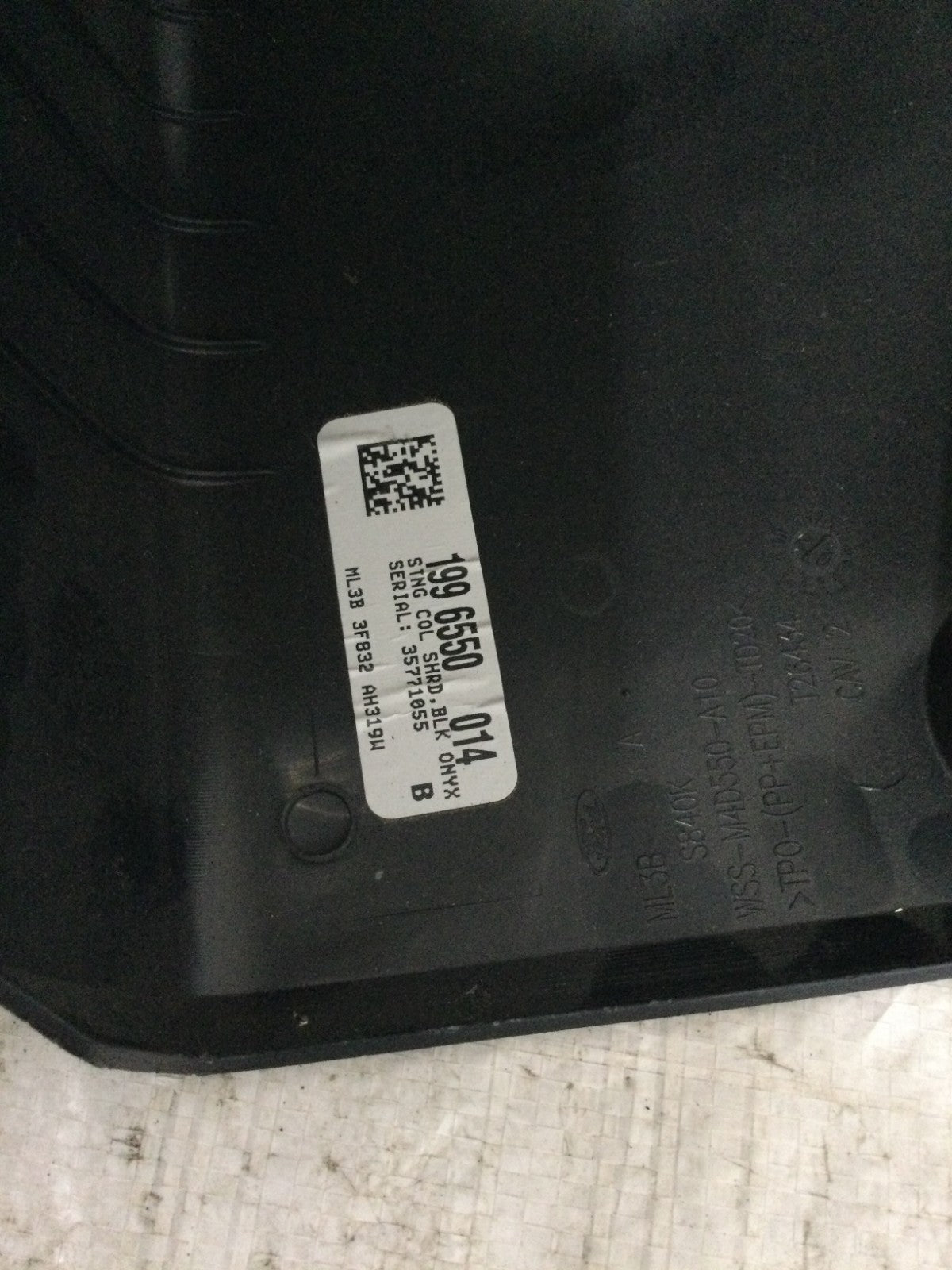 2023 Ford F150 F-150 Instrument Cluster Bezel W/ Steering Collar OEM