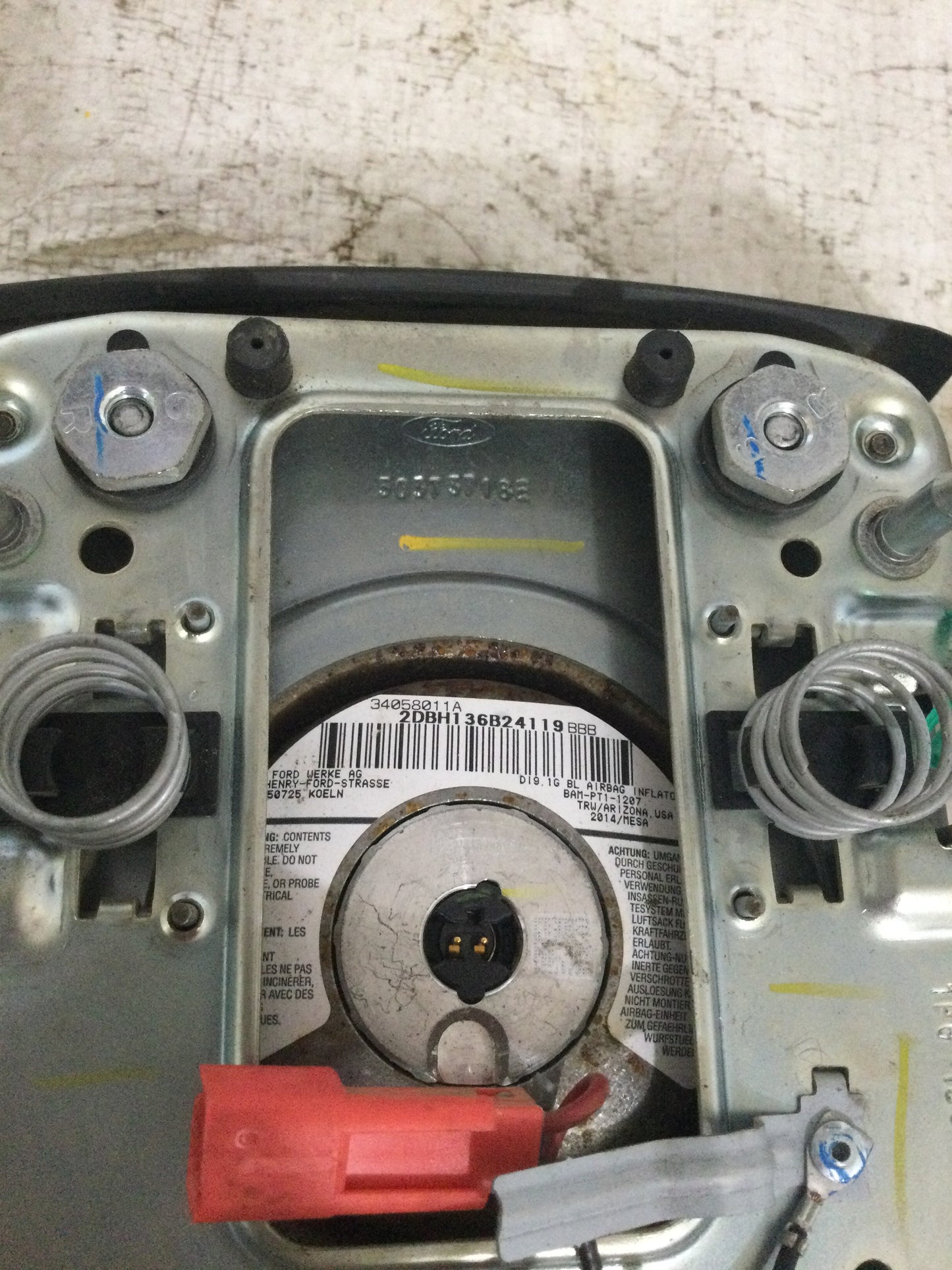 2015 FORD 350SD Left Airbag PN BC3425043B13AB35B8