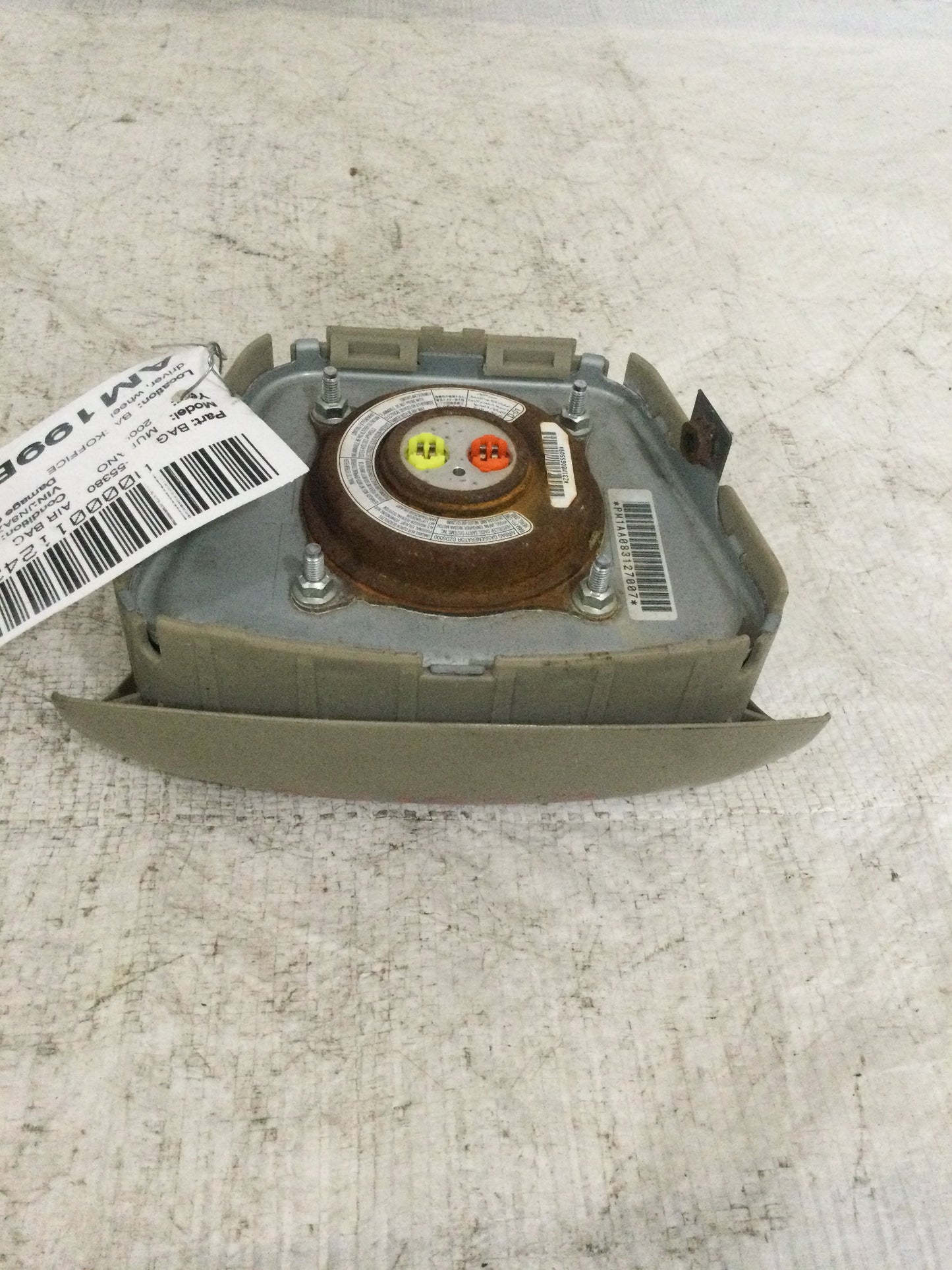 2009 NISSAN MURANO Air Bag Wheel Driver
