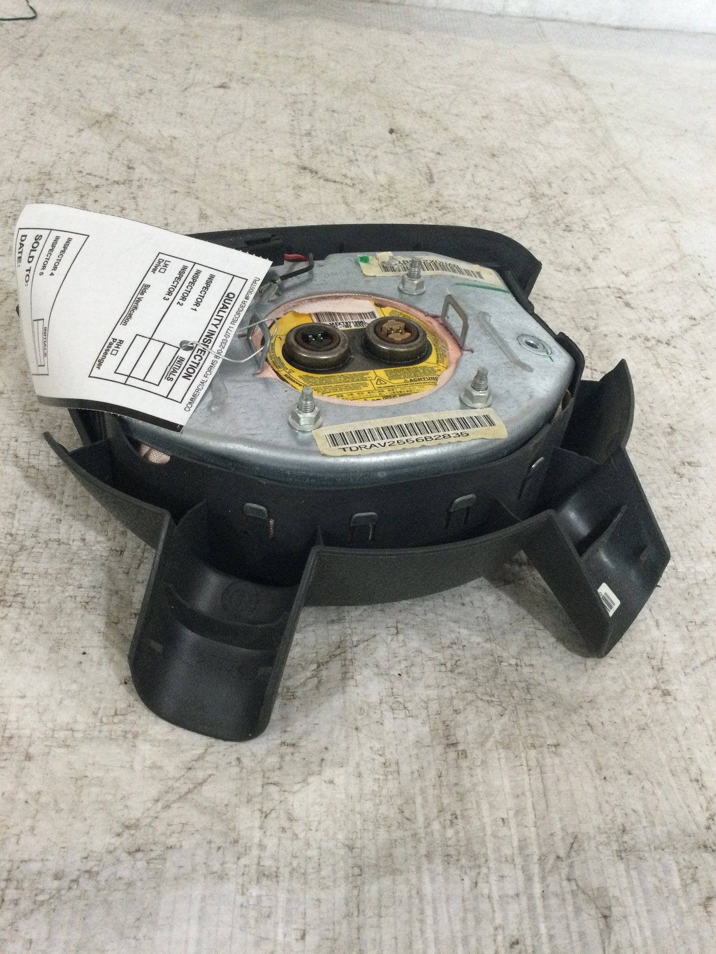 2007 DODGE RAM PICKUP 1500 SERIES Air Bag Wheel Driver