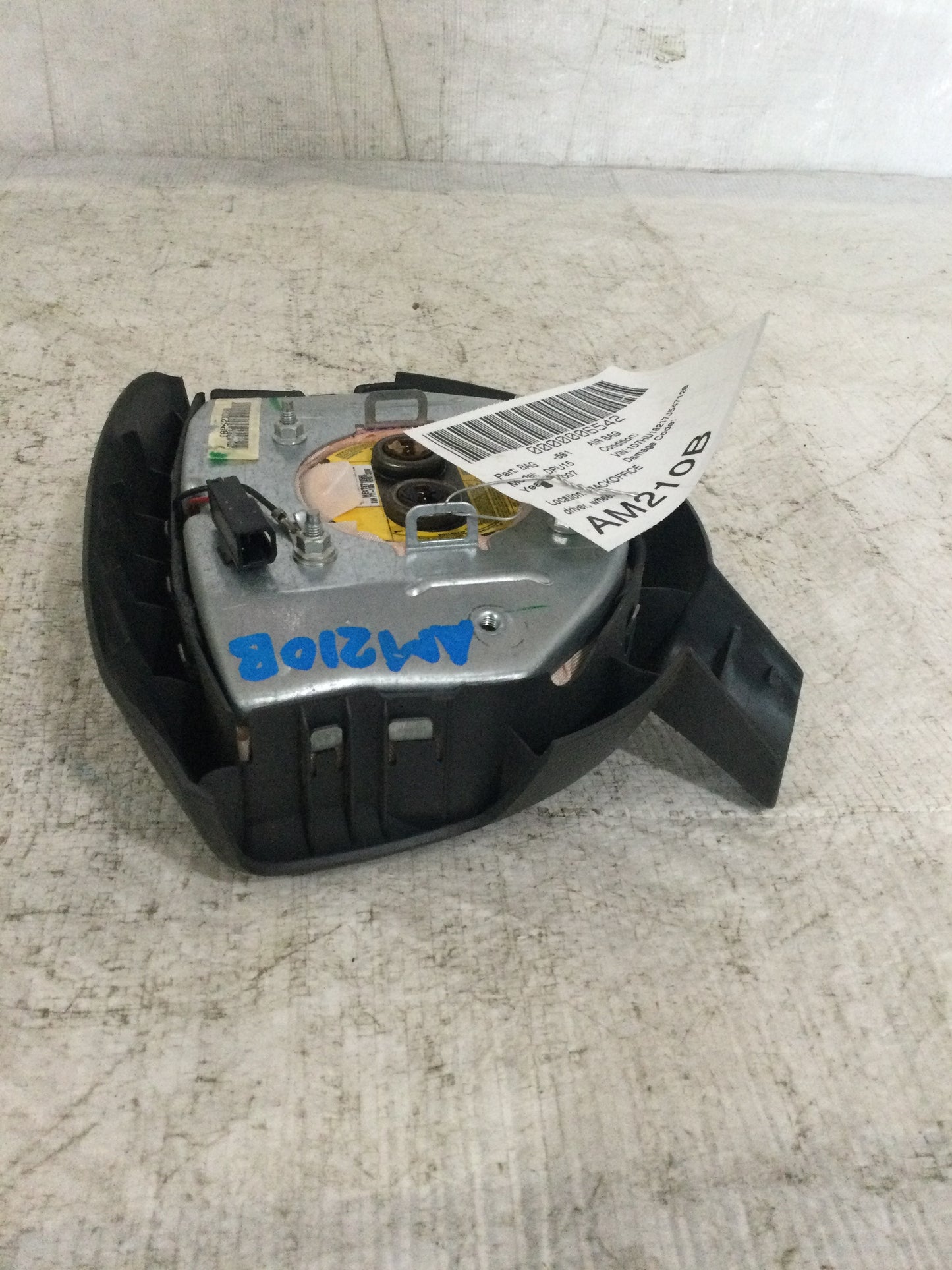 2007 DODGE RAM PICKUP 1500 SERIES Air Bag Wheel Driver