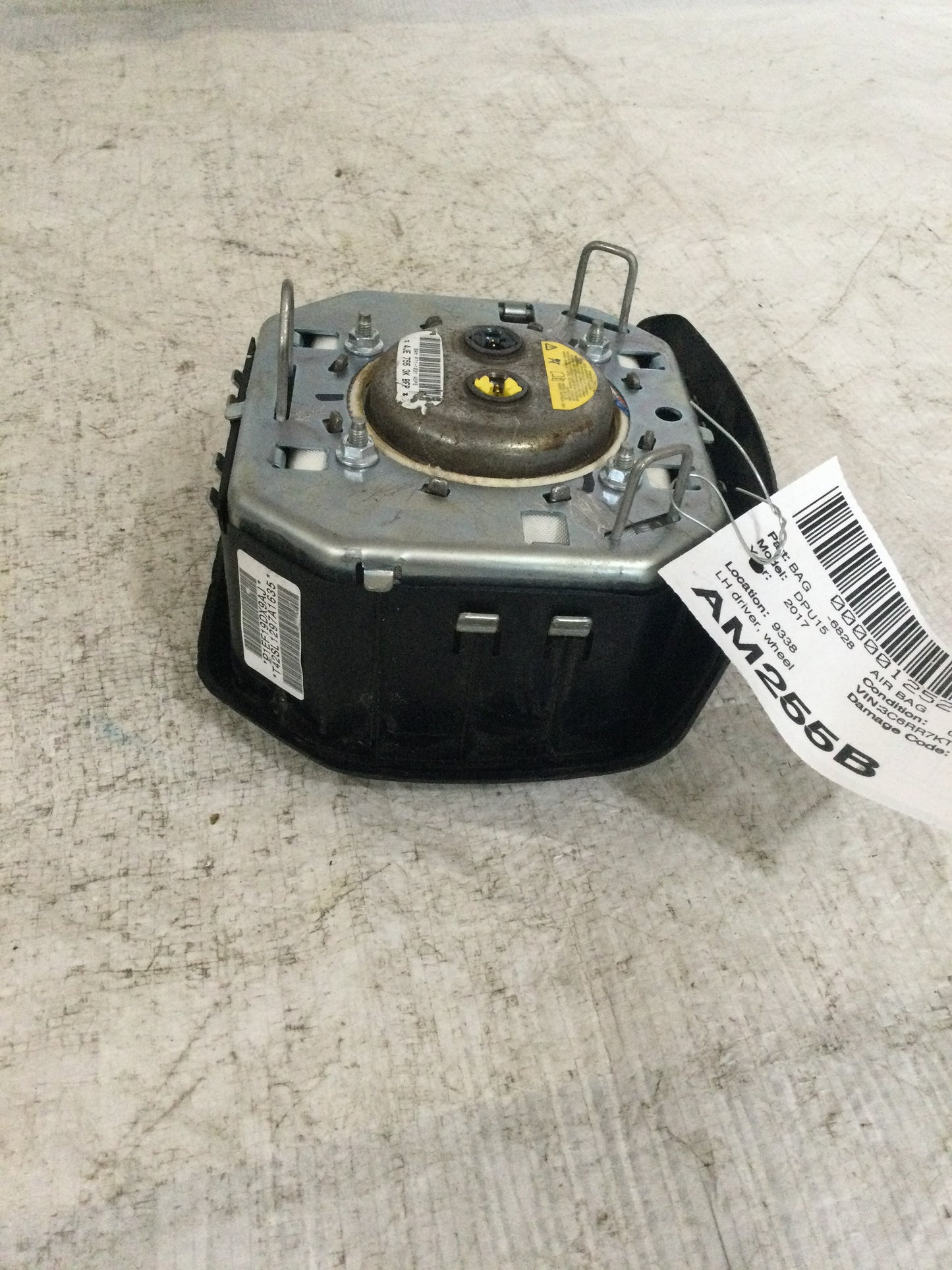 2017 DODGE RAM 1500 DRIVER WHEEL AIRBAG