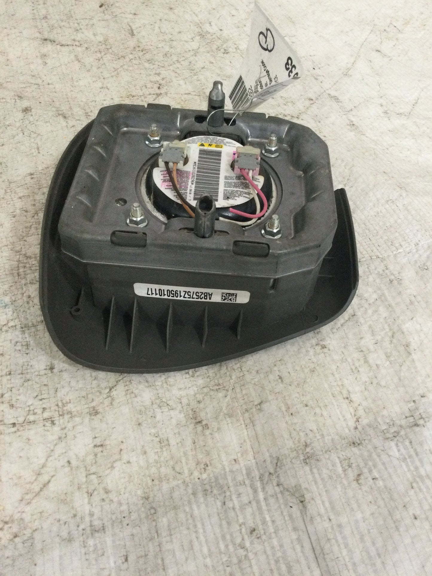 2017 Chevrolet Traverse Driver's Steering Wheel Air Bag