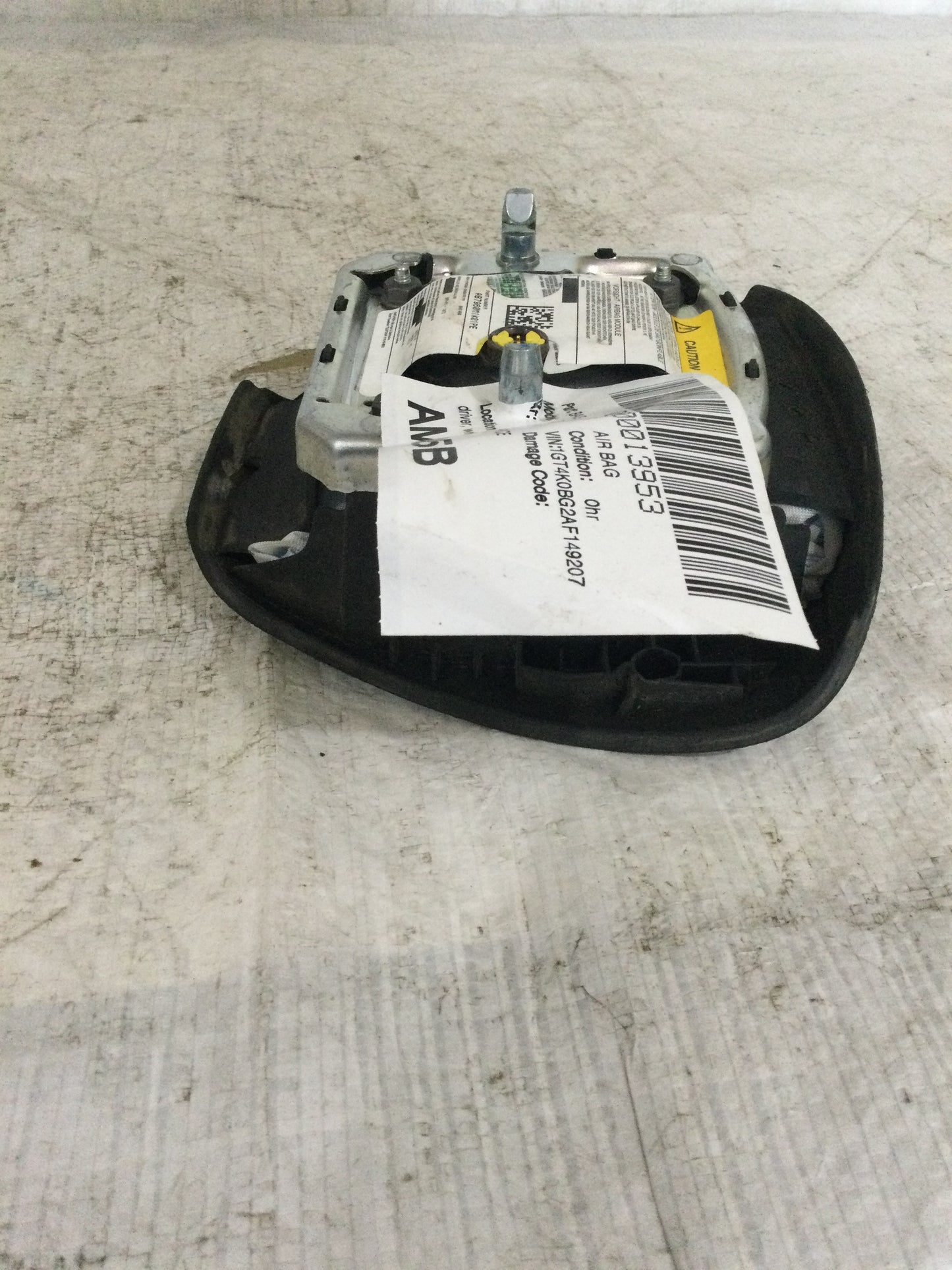 2010 GMC Sierra 1500 Air Bag Wheel Driver
