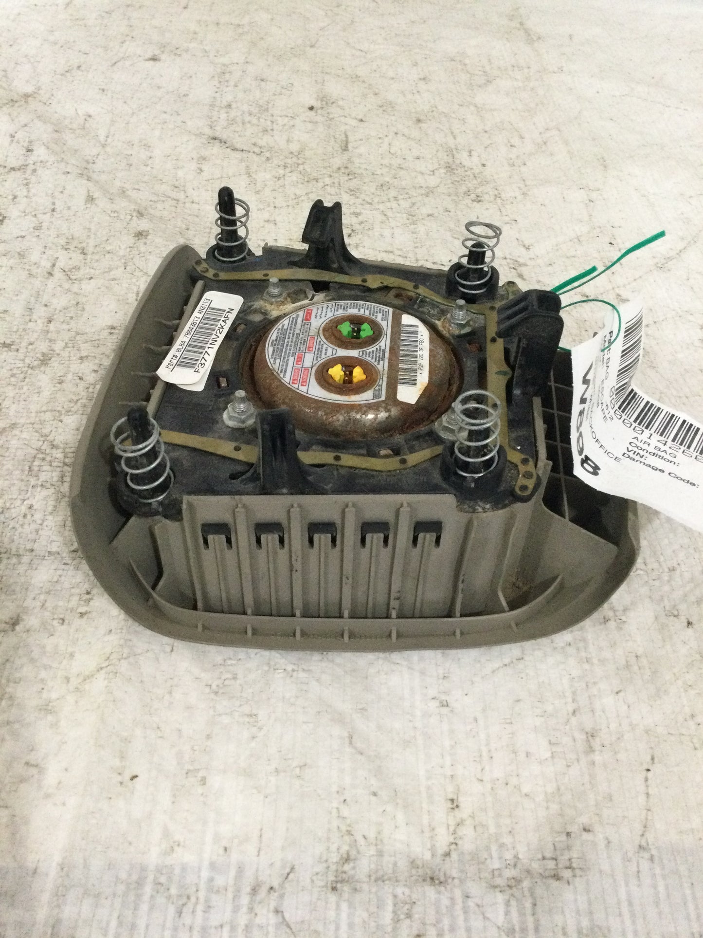 2008 Ford Escape Driver Wheel AIR BAG 8l8478043b13an31t3