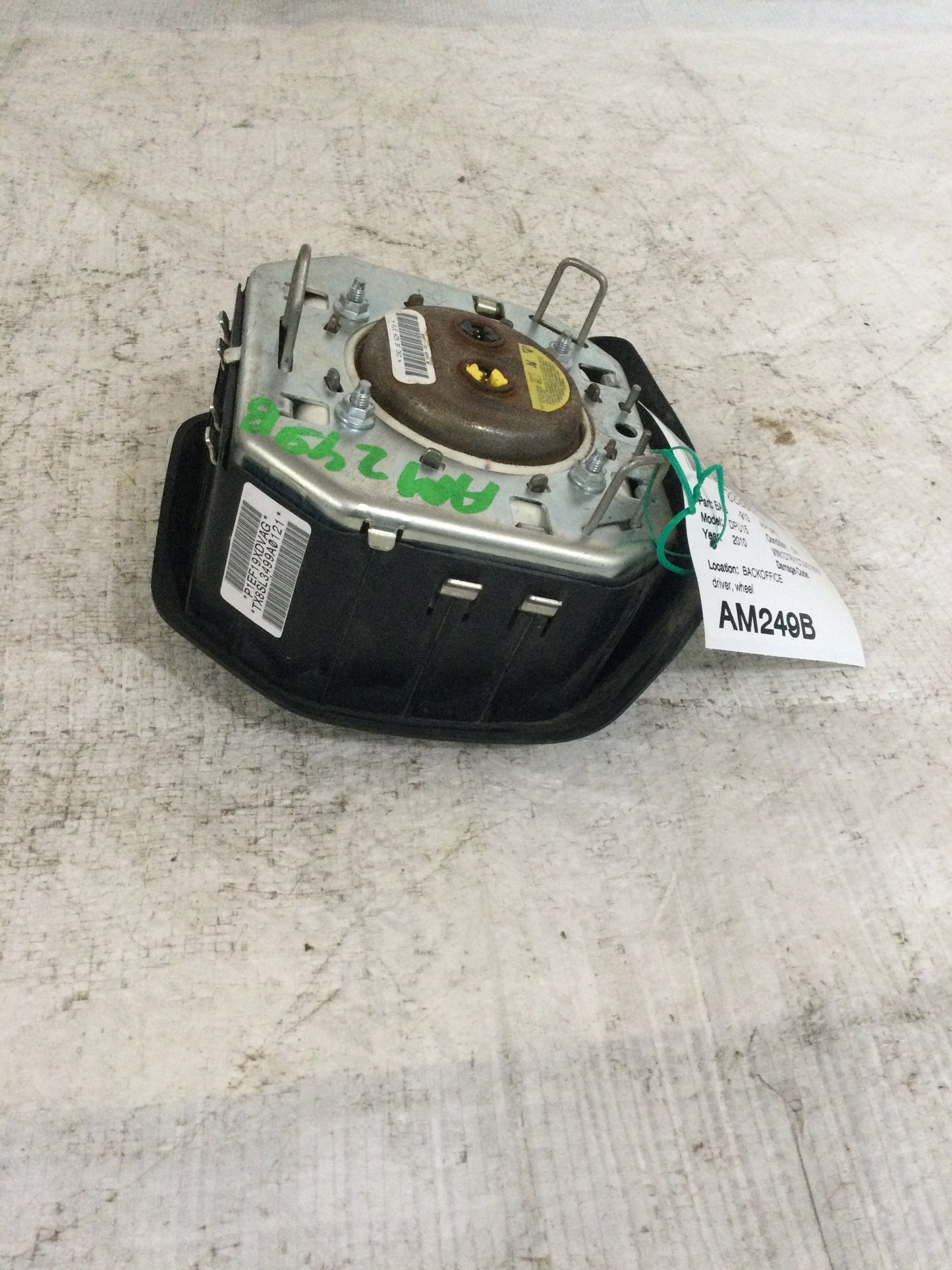 2010 DODGE RAM 1500 DRIVER WHEEL AIRBAG