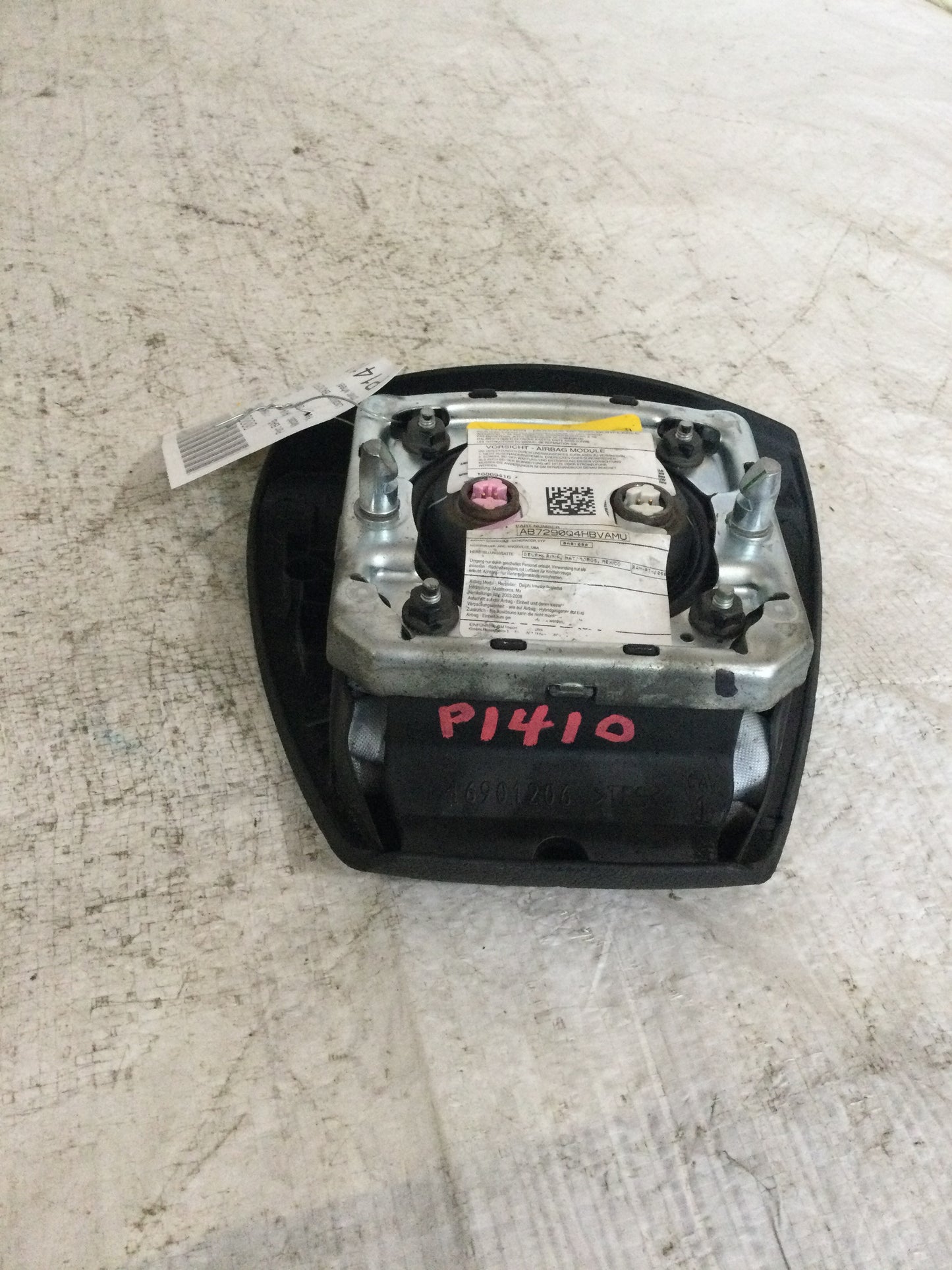 2008 Chevrolet Avalanche 1500 Driver Wheel Air Bag