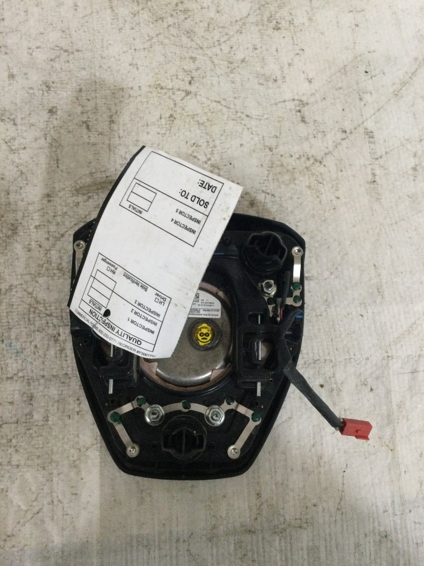 2015 FORD PICKUP F150 DRIVER WHEEL AIRBAG