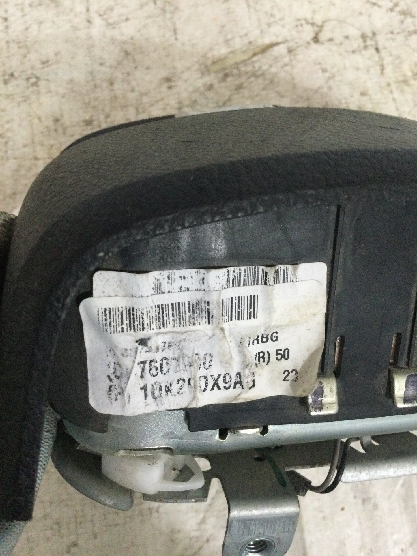 2012 DODGE CARAVAN DRIVER WHEEL AIRBAG