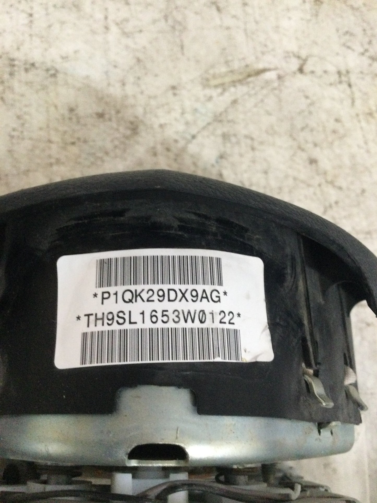 2012 DODGE CARAVAN DRIVER WHEEL AIRBAG