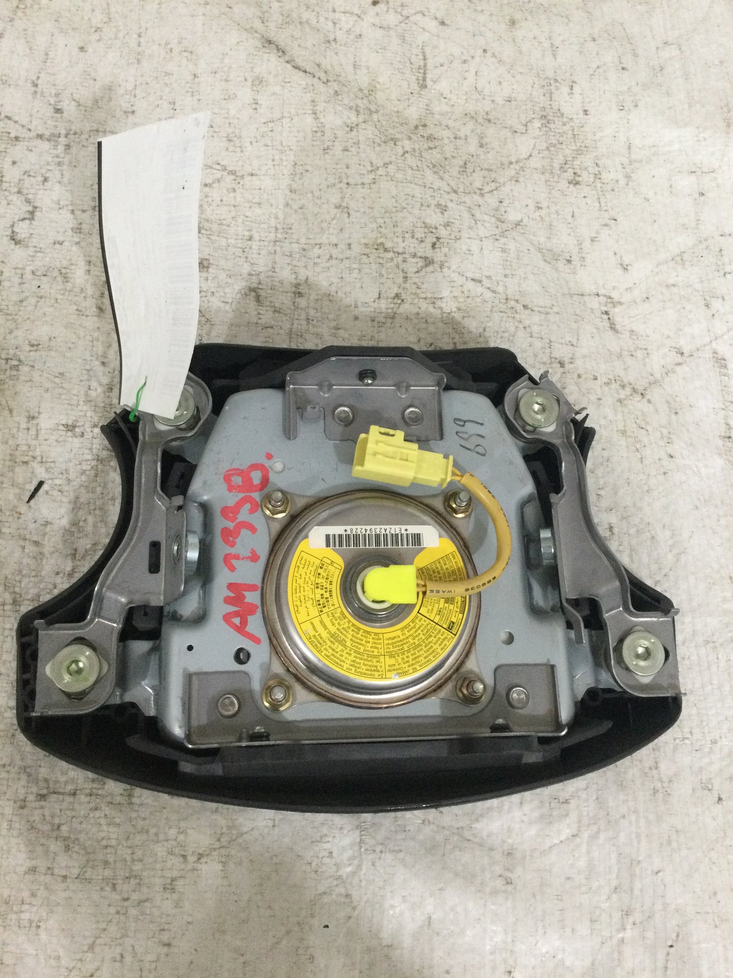 2003 TOYOTA HIGHLANDER DRIVER WHEEL AIRBAG