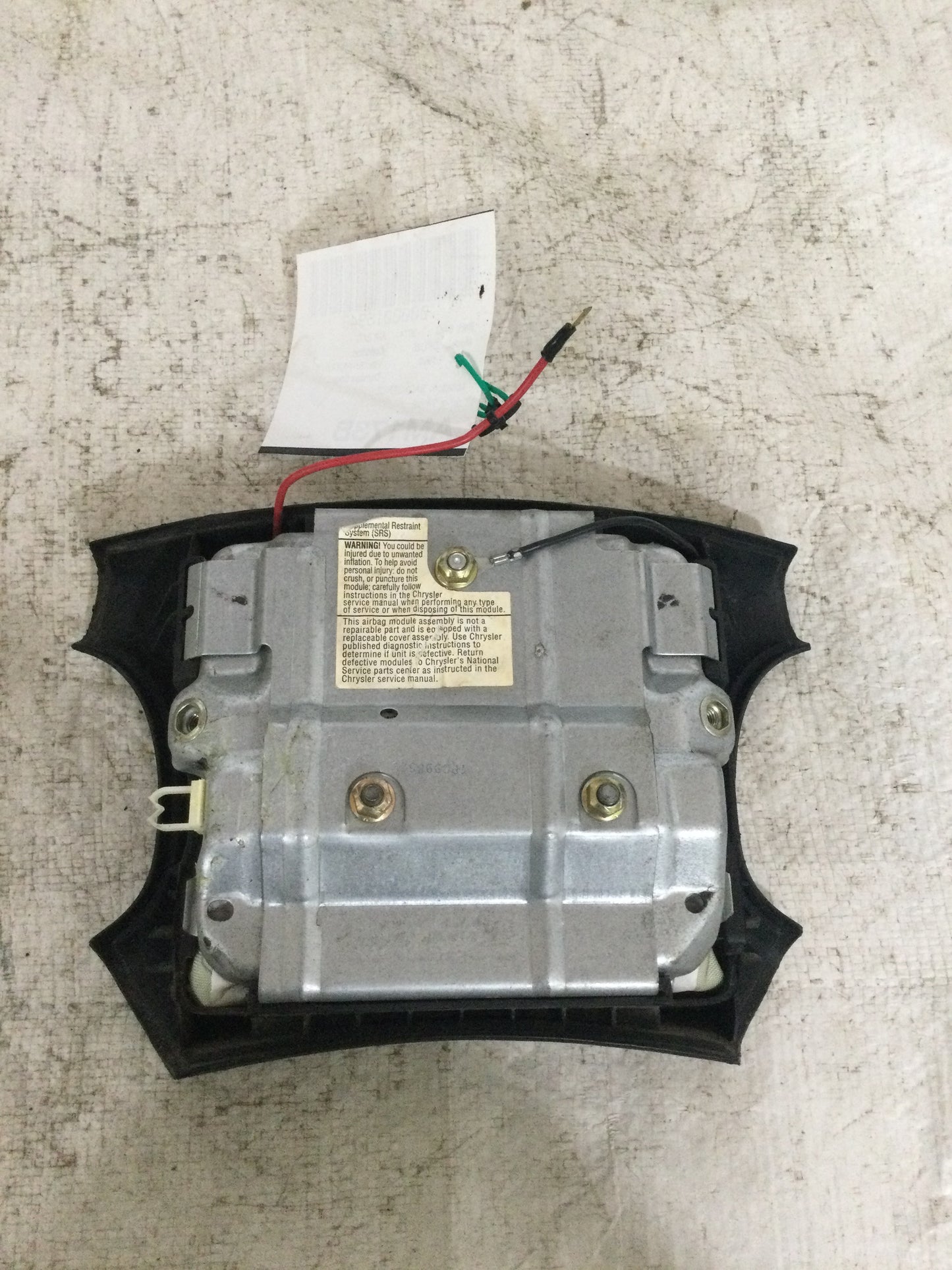 1998 DODGE RAM PICKUP 2500 DRIVER WHEEL AIRBAG