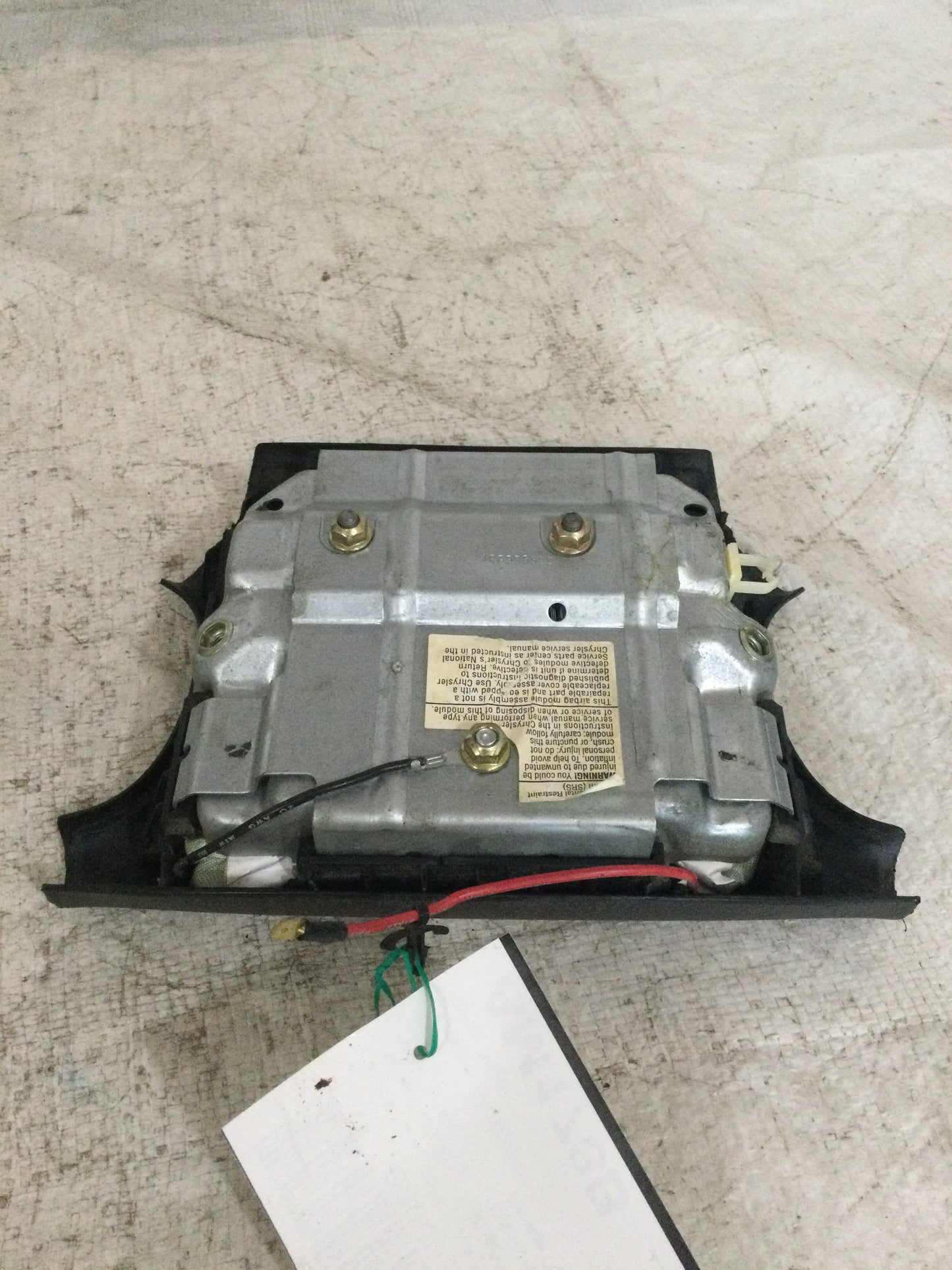 1998 DODGE RAM PICKUP 2500 DRIVER WHEEL AIRBAG