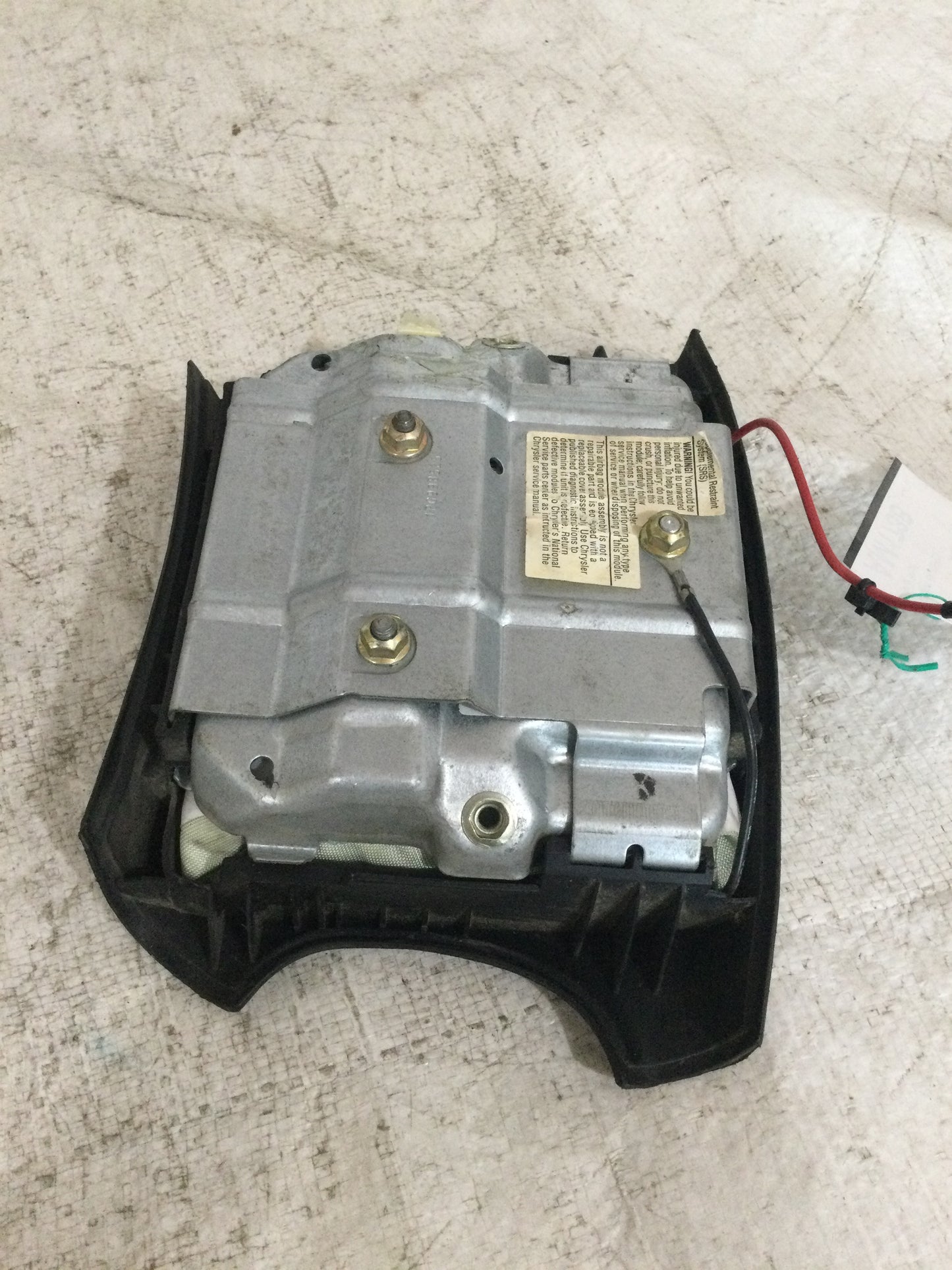 1998 DODGE RAM PICKUP 2500 DRIVER WHEEL AIRBAG