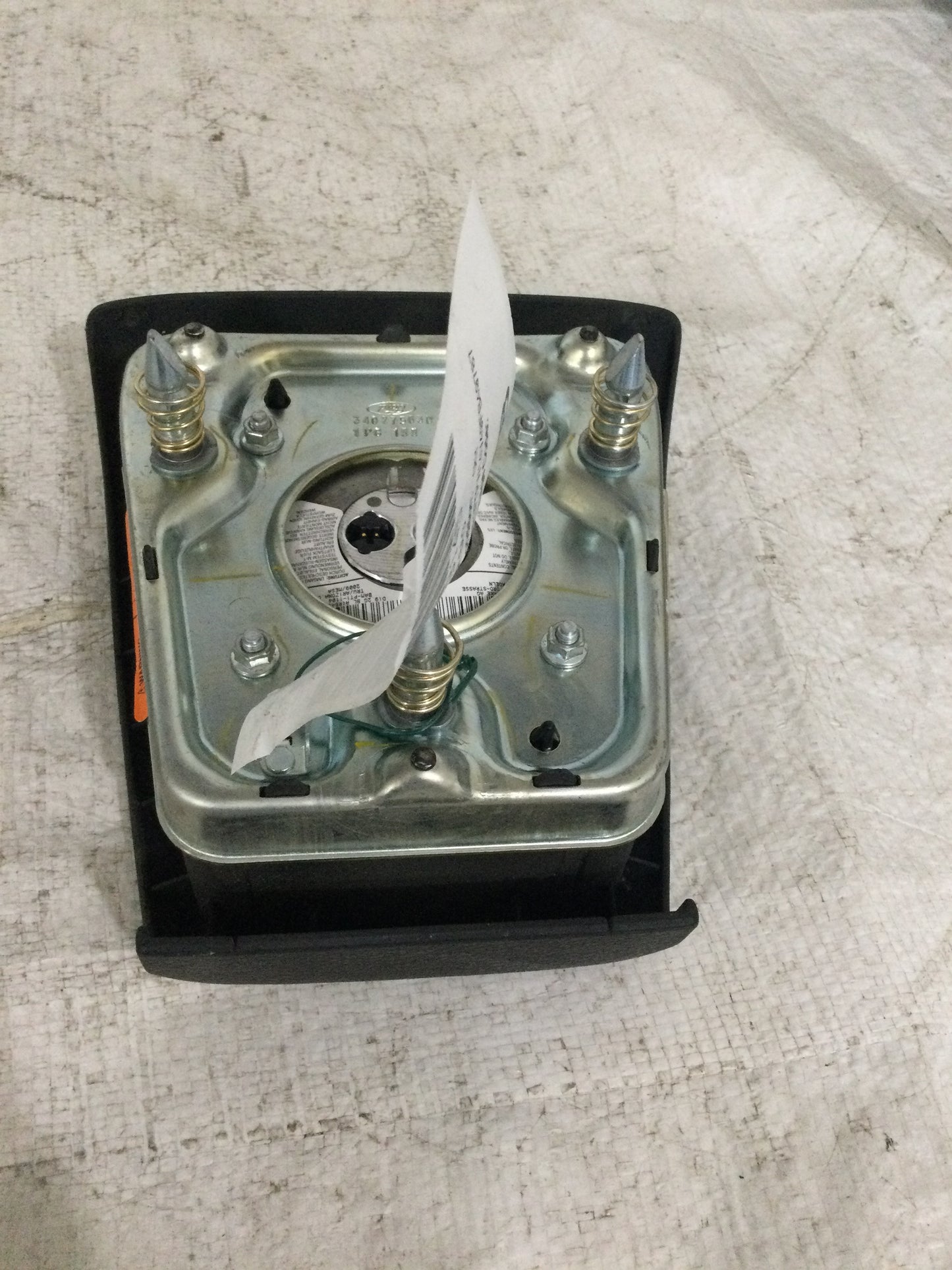 2009 FORD PICKUP F150 SERIES DRIVER WHEEL AIRBAG