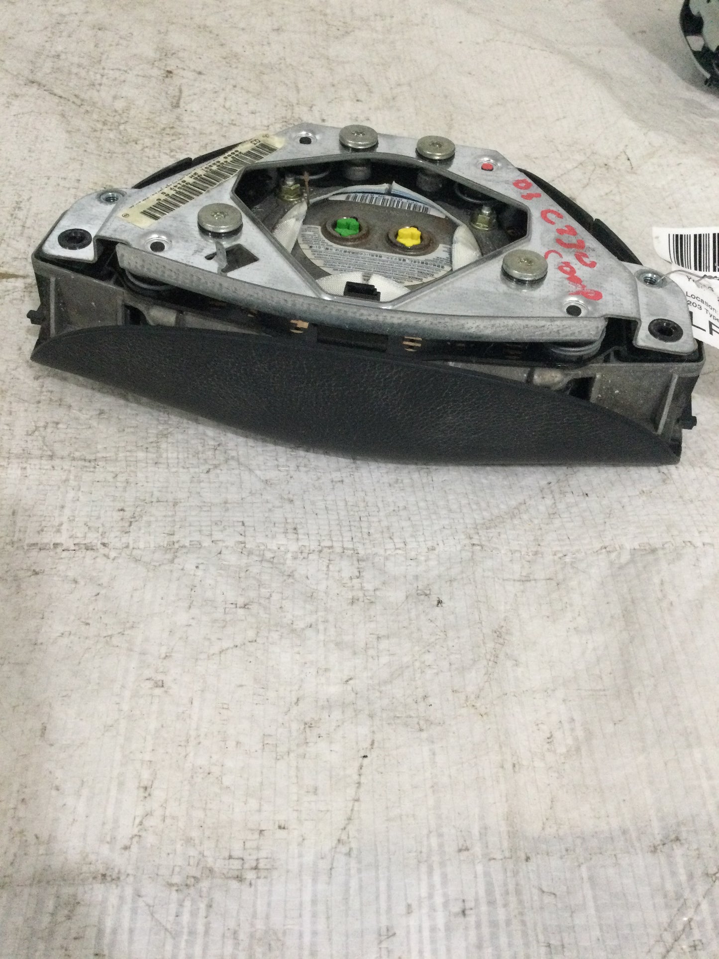 2003 MERCEDES C-CLASS DRIVER WHEEL AIRBAG