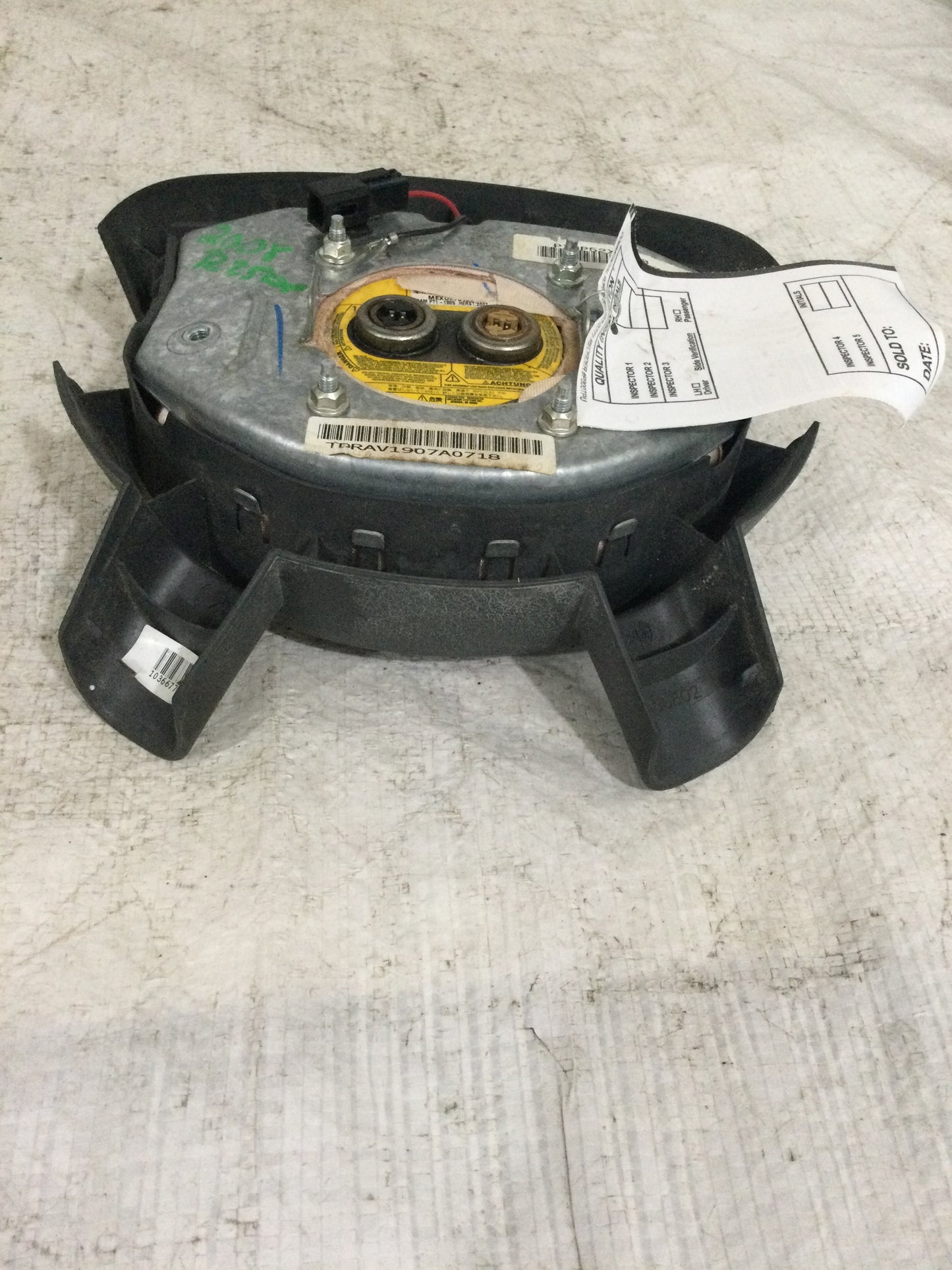 2008 DODGE RAM PICKUP 2500 DRIVER WHEEL AIRBAG