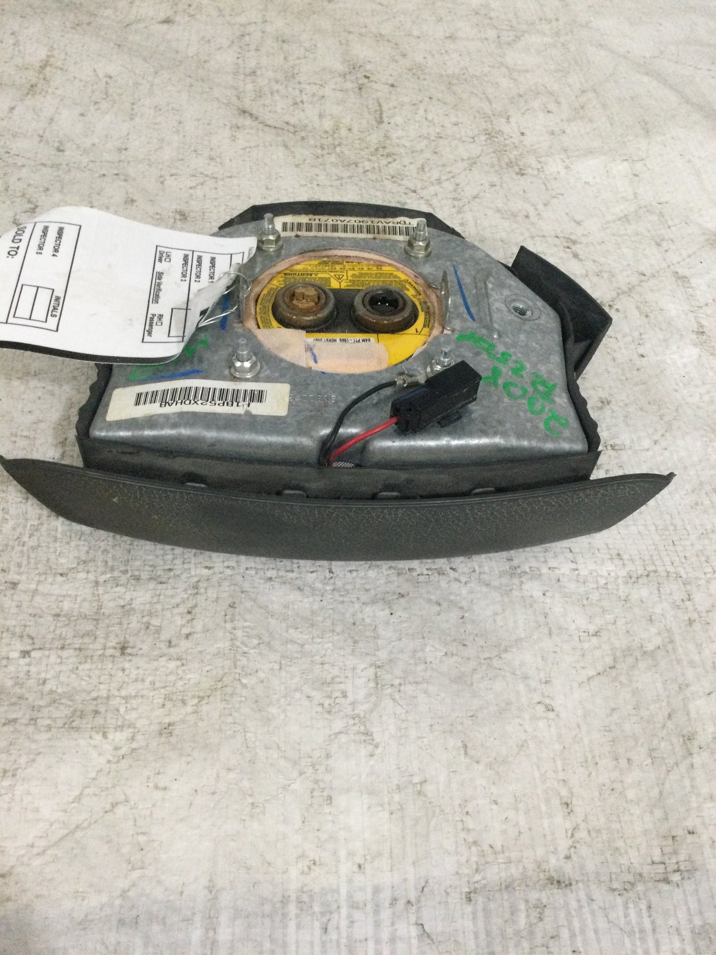 2008 DODGE RAM PICKUP 2500 DRIVER WHEEL AIRBAG