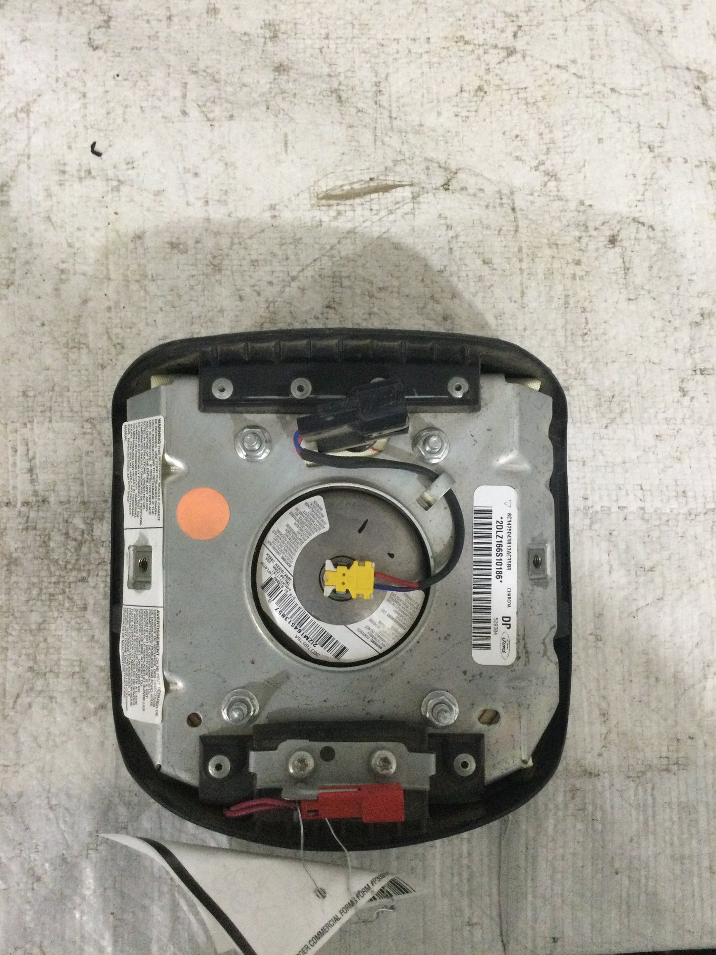 2005 FORD F250 SUPER DUTY PICKUP DRIVER WHEEL AIRBAG