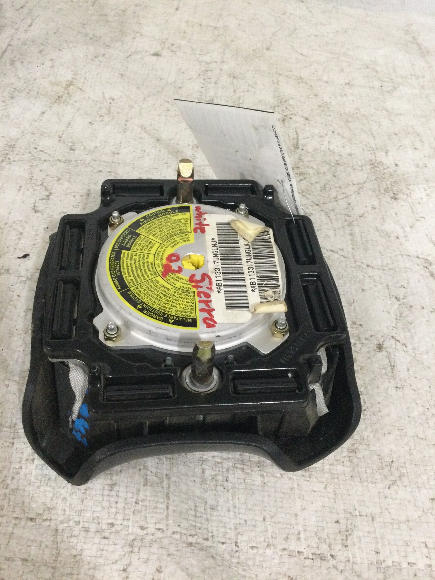 2002 GMC Sierra 1500 Driver Steering Wheel Airbag