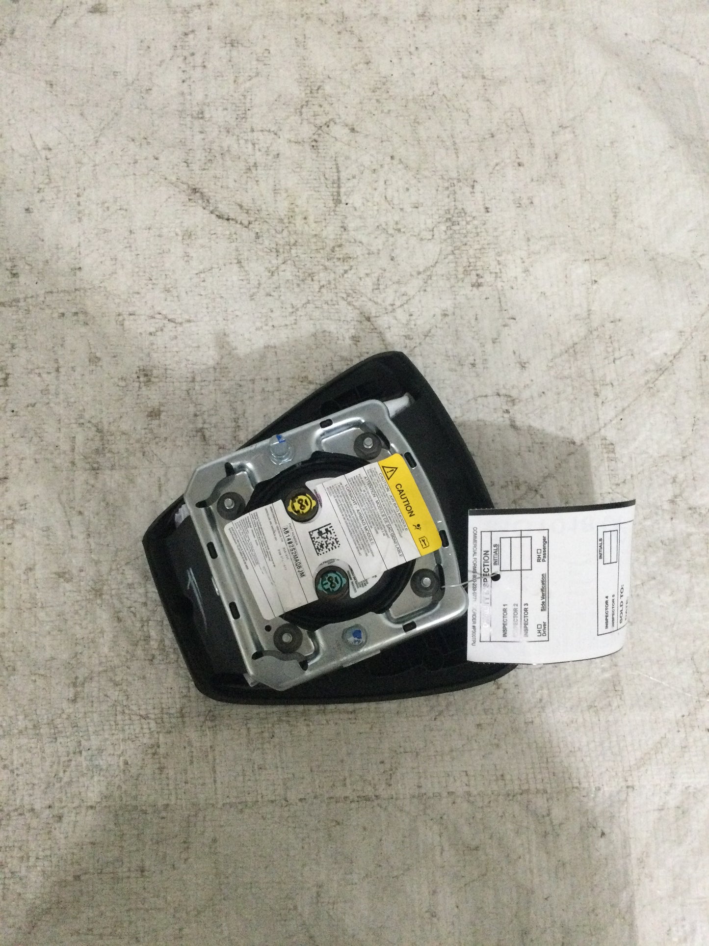 2013 CHEVROLET 1500 SILVERADO PICKUP DRIVER WHEEL AIRBAG