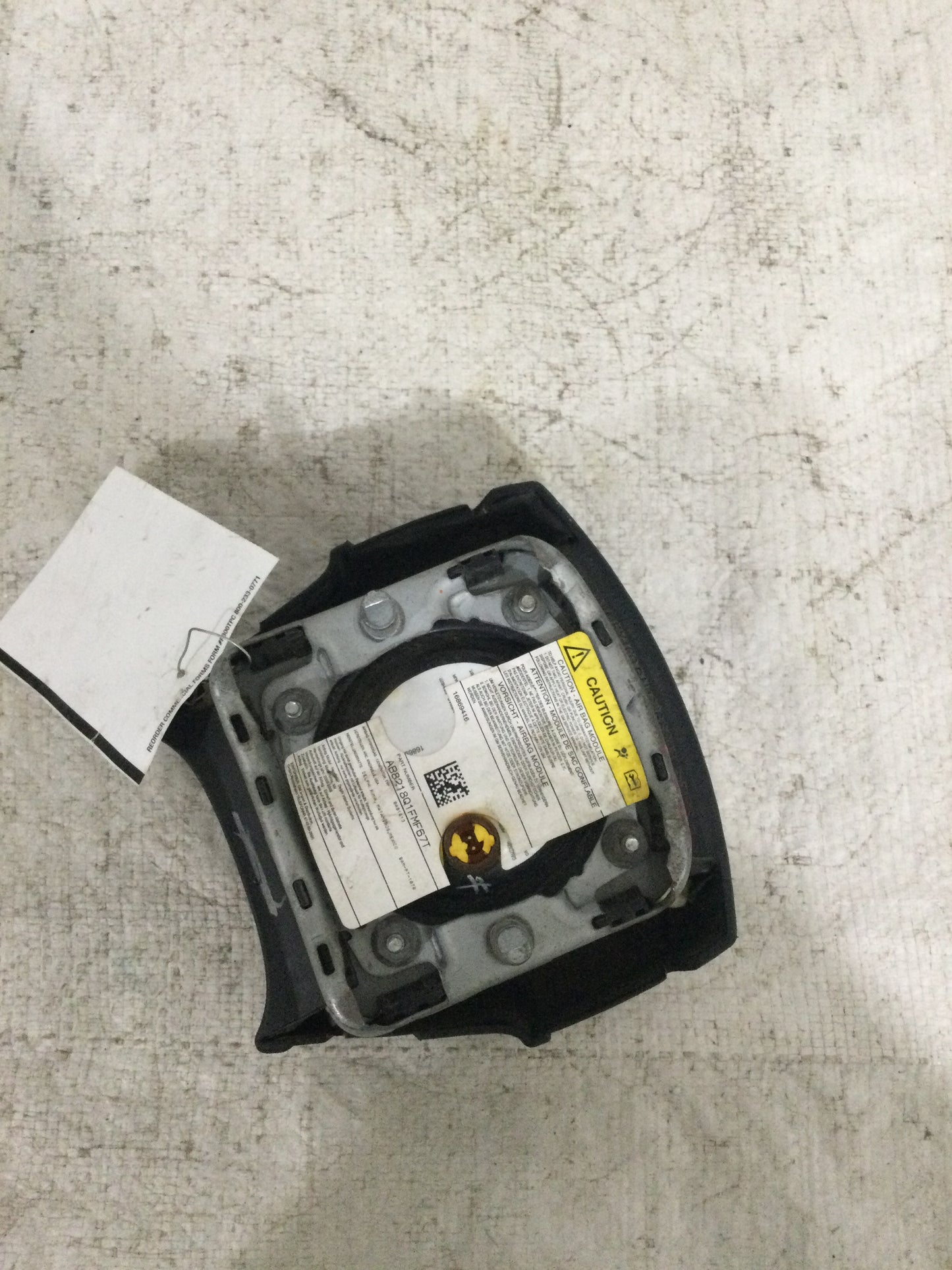 2006 GMC Sierra 2500 PICKUP Driver Steering Wheel Airbag