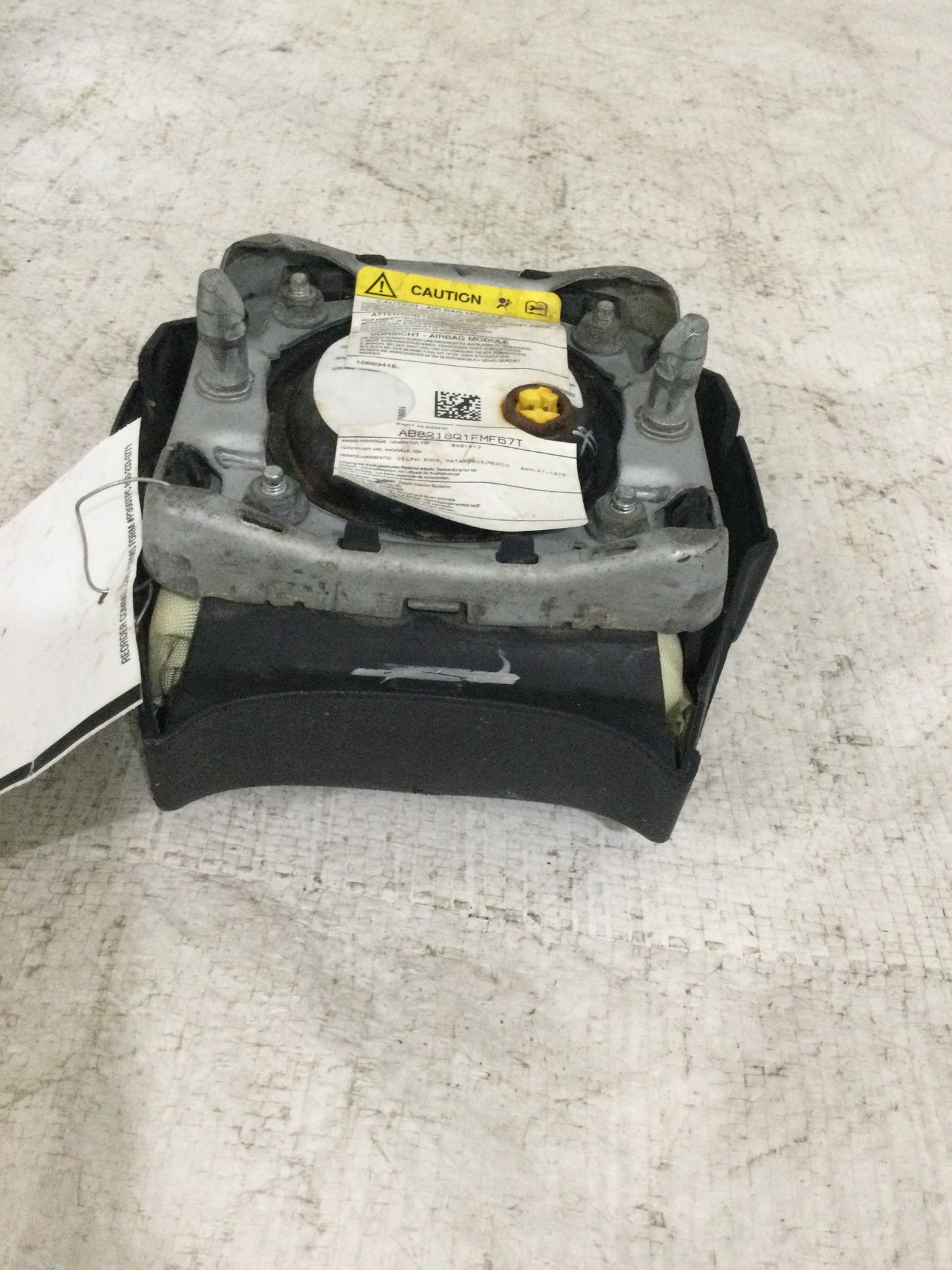 2006 GMC Sierra 2500 PICKUP Driver Steering Wheel Airbag