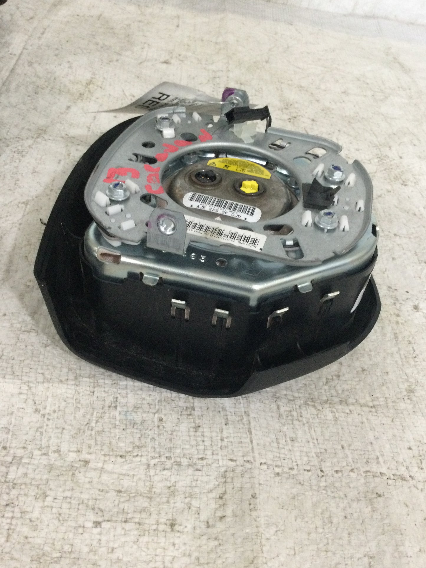 2013 DODGE CARAVAN DRIVER WHEEL AIRBAG