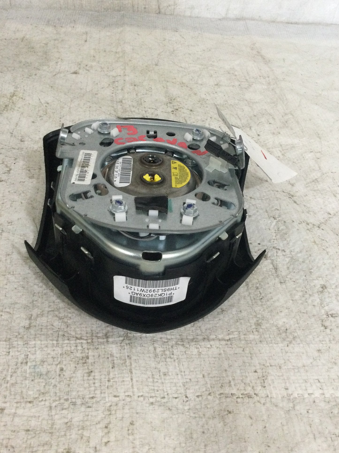 2013 DODGE CARAVAN DRIVER WHEEL AIRBAG
