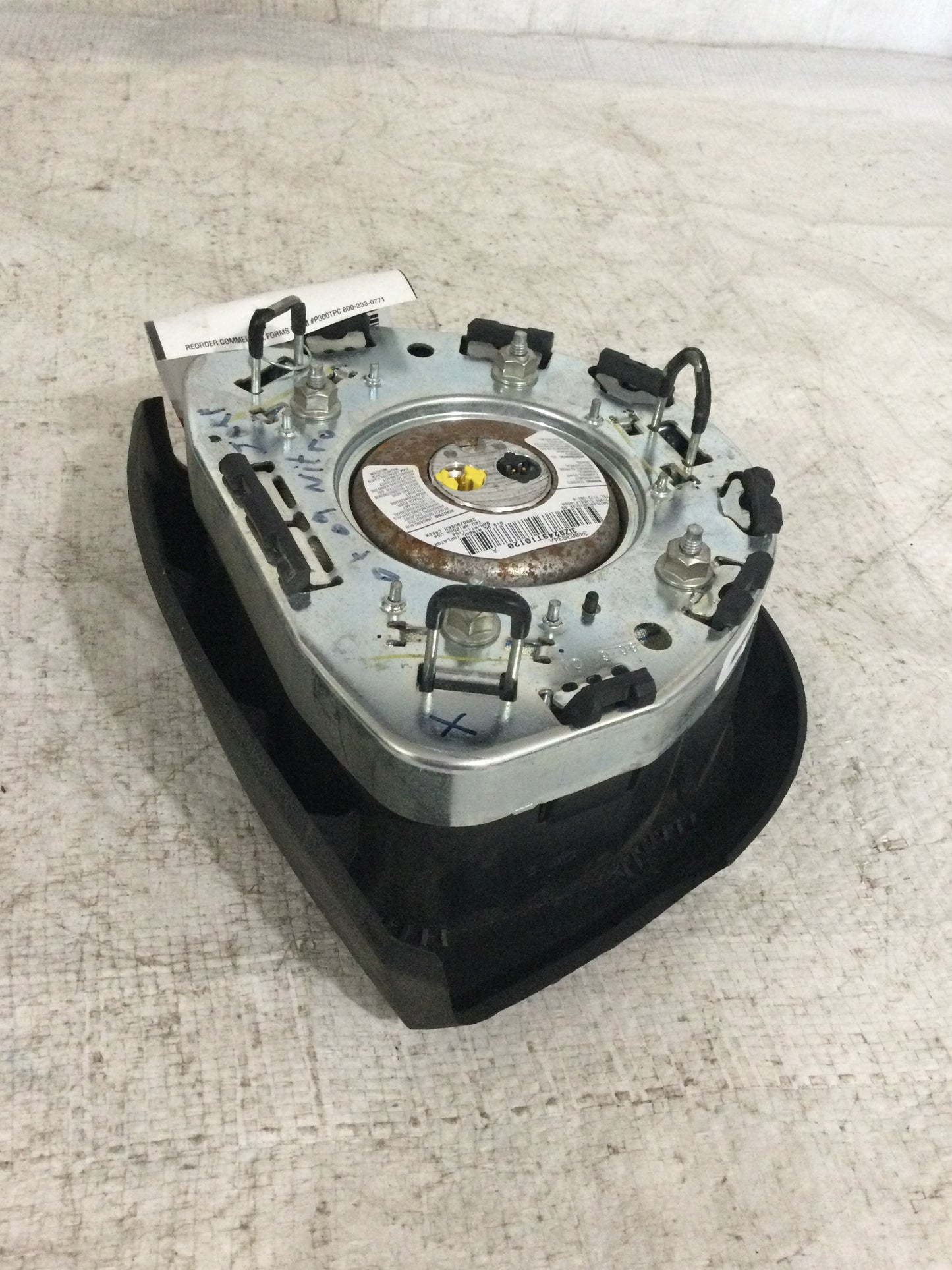 2008 DODGE NITRO DRIVER WHEEL AIRBAG