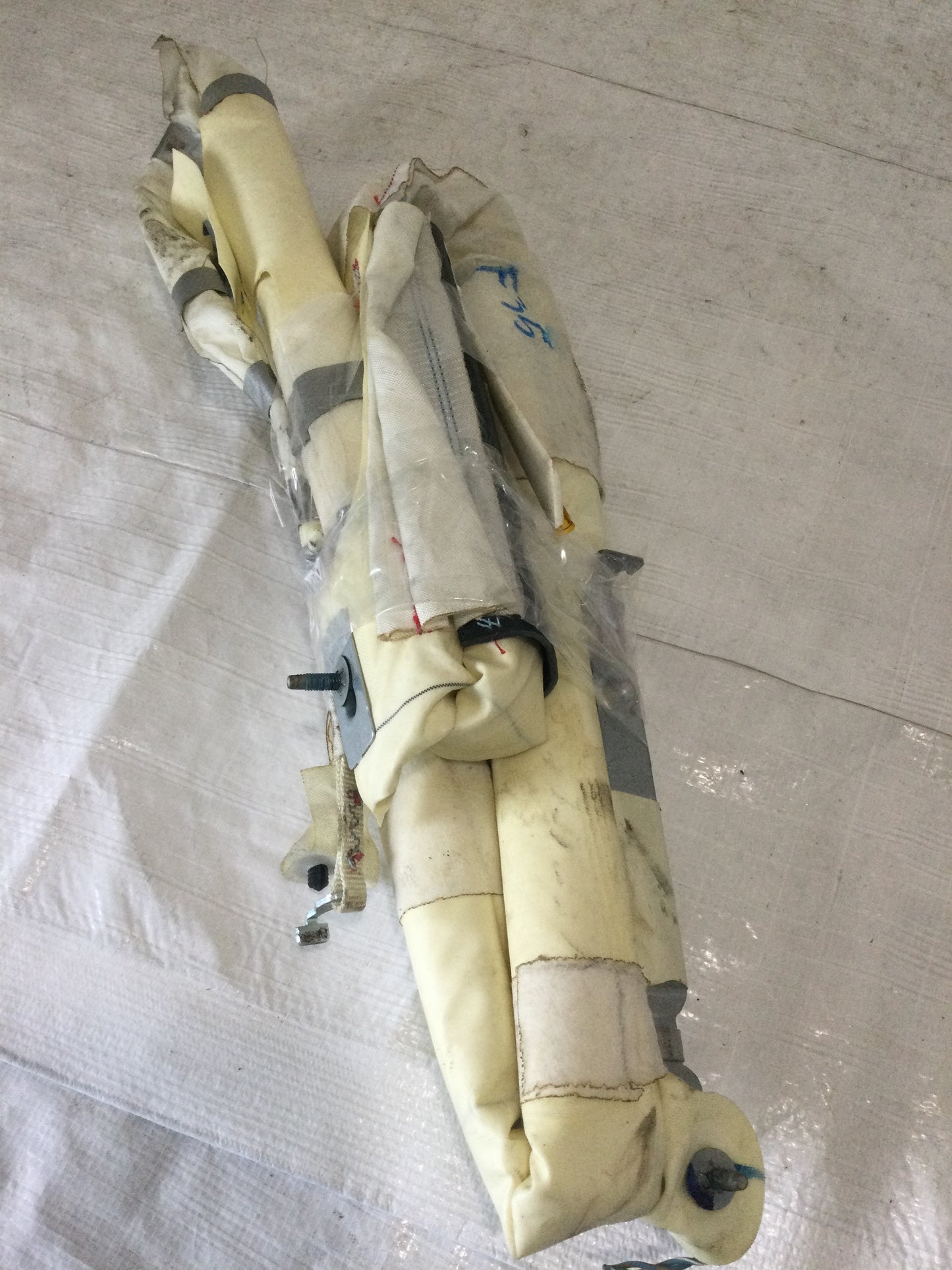 10-12 DODGE RAM OEM MOPAR LH SIDE CURTAIN CREW CAB 52029427AD AIRBAG ROOF